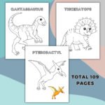 Dinosaurs Coloring Book (3)