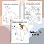 Dinosaurs Coloring Book (5)