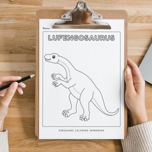 Dinosaurs Coloring Book (7)