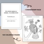 Animal Mandala Coloring Book (4)