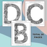 Alphabet Mandala Coloring Book (3)