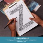 Alphabet Mandala Coloring Book (6)