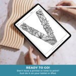Alphabet Mandala Coloring Book (8)