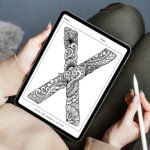 Alphabet Mandala Coloring Book (9)