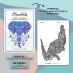 Animal Mandala Coloring Book (2)