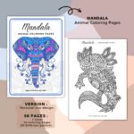 Animal Mandala Coloring Book (4)