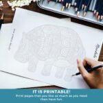 Animal Mandala Coloring Book (7)