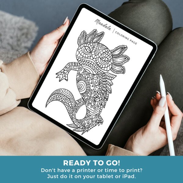 Animal Mandala Coloring Book (9)