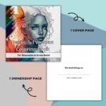 Beautiful Woman Coloring Book (2)