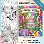 Botanical Garden Coloring Pages