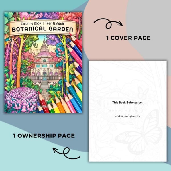 Botanical Garden Coloring Pages (2)