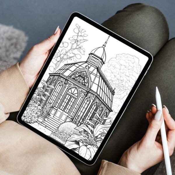 Botanical Garden Coloring Pages (9)