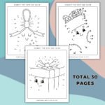 Christmas Magic Dot By Dot Coloring Book (3)