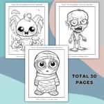Cute Spooky Coloring Book (3)