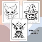 Cute Spooky Coloring Book (5)