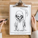 Cute Spooky Coloring Book (7)