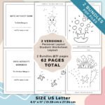 Dots Activity Coloring Book