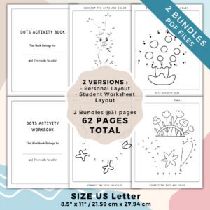 Dots Activity Coloring Book