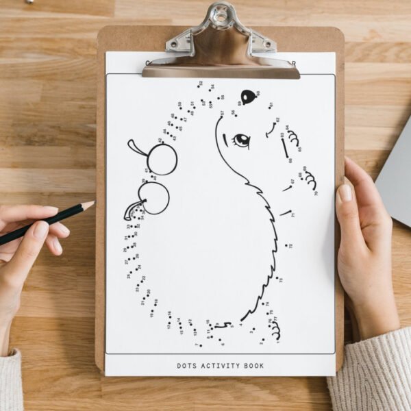 Dots Activity Coloring Book (7)