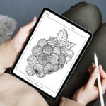 Fruity Veggie Mandala Coloring Book (9)