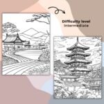 Japanese Rural Vol 1 Coloring Pages (5)