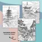 Japanese Rural Vol 2 Coloring Pages (3)