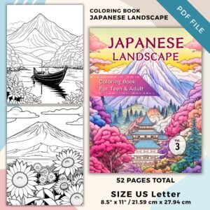 Japanese Rural Vol 3 Coloring Pages