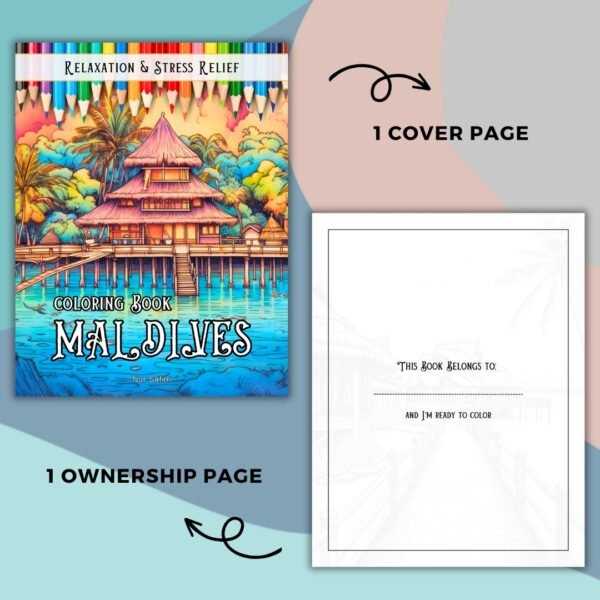 Maldives Coloring Pages (2)
