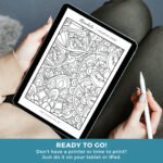 Mandala Intermediate Coloring Book Cover (10)