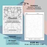 Mandala Intermediate Coloring Book Cover (3)