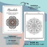 Mandala easy coloring pages cover (2)