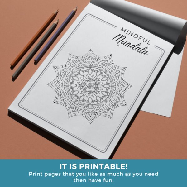 Mandala easy coloring pages cover (7)