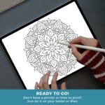 Mandala easy coloring pages cover (9)