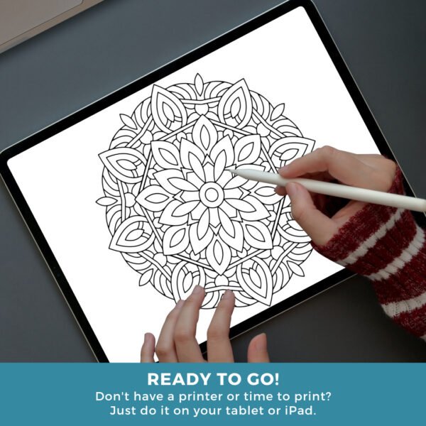 Mandala easy coloring pages cover (9)