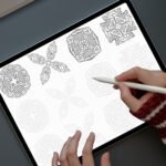 Mandala terracing Coloring Book Cover (10)