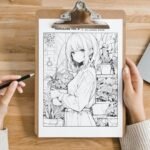 MangaZine 2 Gardening Themed Coloring Pages (7)
