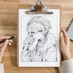 MangaZine 4 Prince Themed Coloring Pages (7)