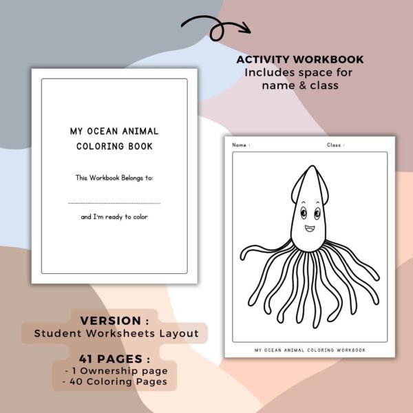Ocean Animal Coloring Pages (4)