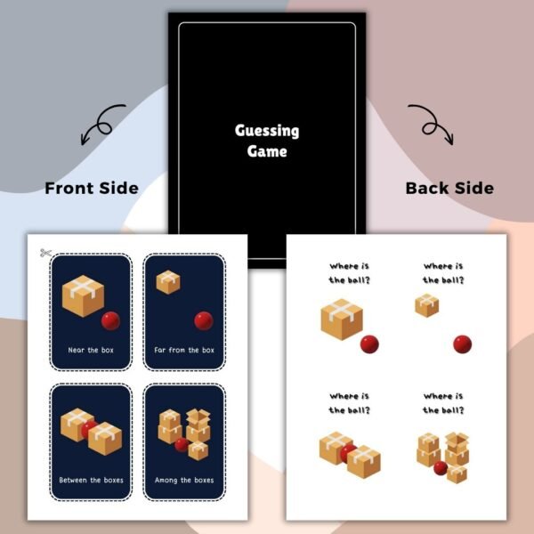 Preposition of Place and Direction Educational Book (9)