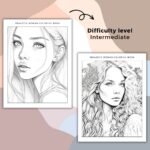 Realistic Woman Coloring Pages (5)