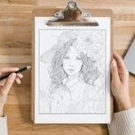 Realistic Woman Coloring Pages (7)