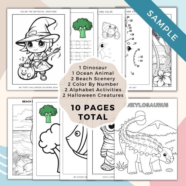 Sample Coloring Pages By BuyColoringBook