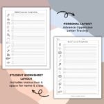 Tracing & Coloring Alphabet (10)