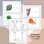 Tracing & Coloring Alphabet (13)