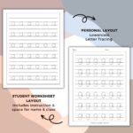 Tracing & Coloring Alphabet (9)