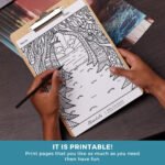Tree mandala Tracing Coloring Book Cover (7)