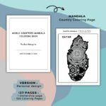 World Countries Mandala Coloring Book (2)