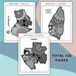 World Countries Mandala Coloring Book (3)