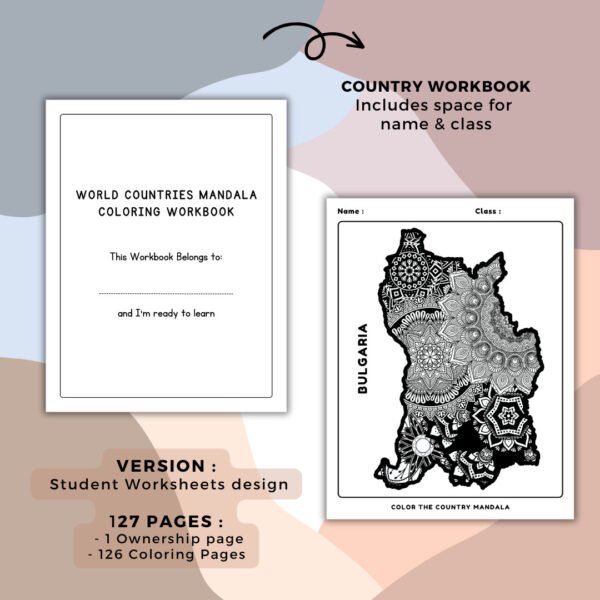 World Countries Mandala Coloring Book (4)