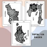 World Countries Mandala Coloring Book (5)